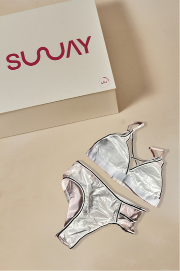 Chic Slim Fit Padded Bra with Matching Luxe Panty